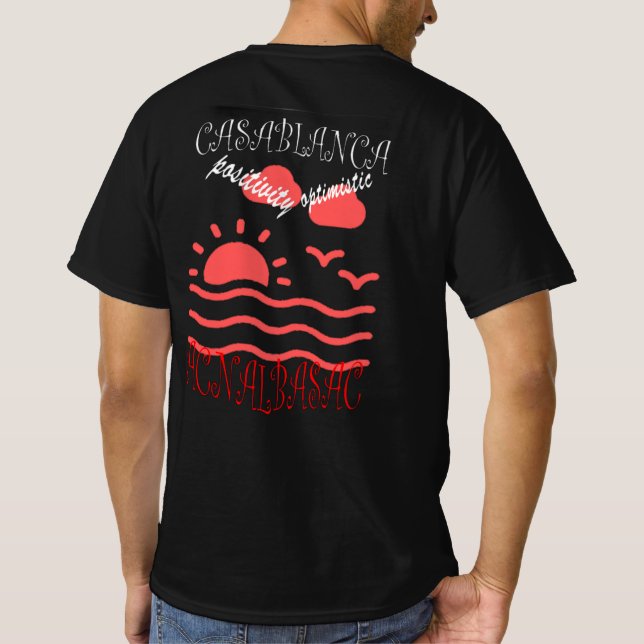 Casablanca T - Shirt (Rückseite)