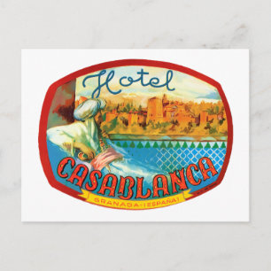 CasablancaHotel Postkarte