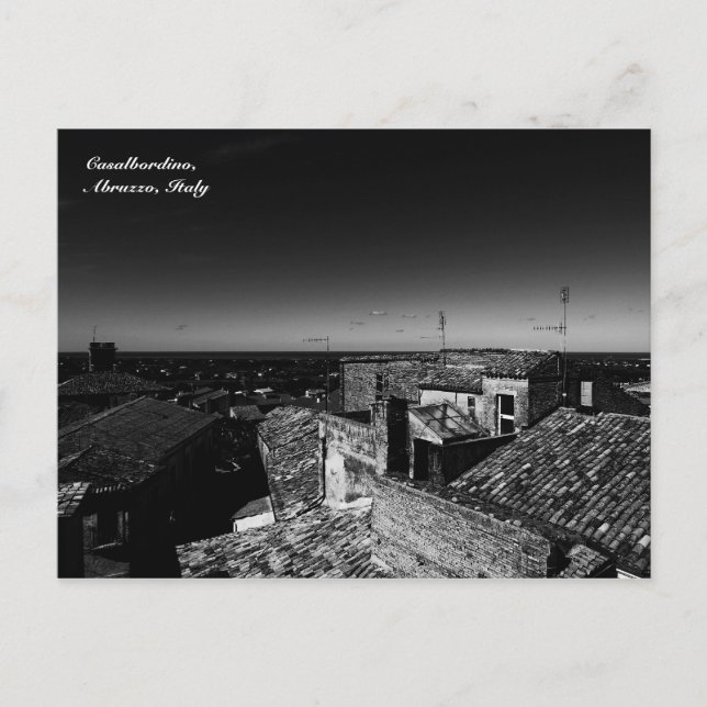 Casalbordino Horizon Postkarte (Vorderseite)