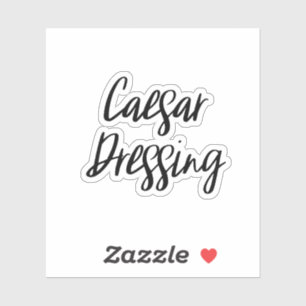 Cäsar Dressing Storage Sticker