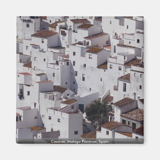 Casares, Provinz Malaga, Spanien Magnet (Vorne)