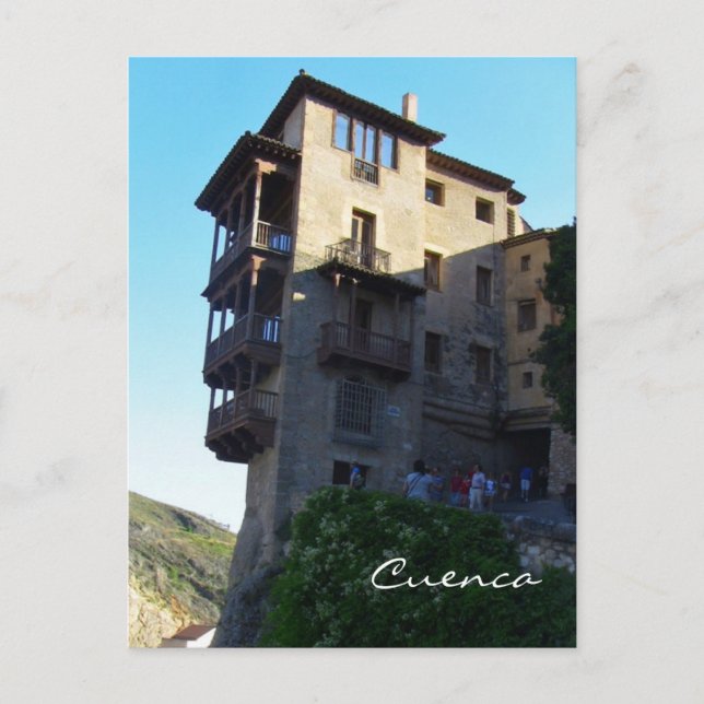 Casas Colgadas - Cuenca Postkarte (Vorderseite)