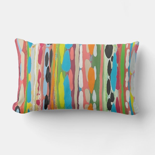 Cascade 4 Outdoor Lumbar Kissen Kissen (Vorderseite)