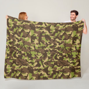 Cascade Camouflage Fleecedecke