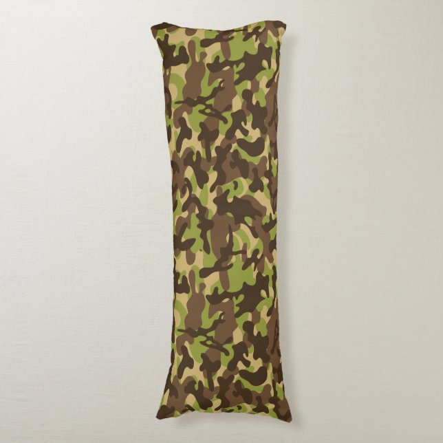 Cascade Camouflage Seitenschläferkissen (Vorderseite Vertikal)