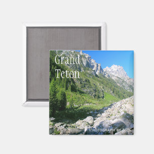 Cascade Canyon, Grand Teton Nationalpark Magnet