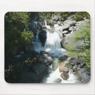 Cascade Falls at Yosemite National Park Mousepad