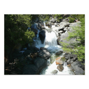 Cascade Falls im Yosemite National Park Fotodruck