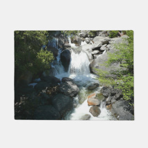 Cascade Falls im Yosemite National Park Fußmatte