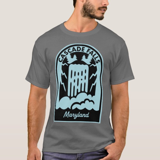 Cascade Falls Maryland T-Shirt (Vorderseite)