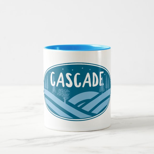 Cascade Idaho Außenbereich Zweifarbige Tasse (Mittel)