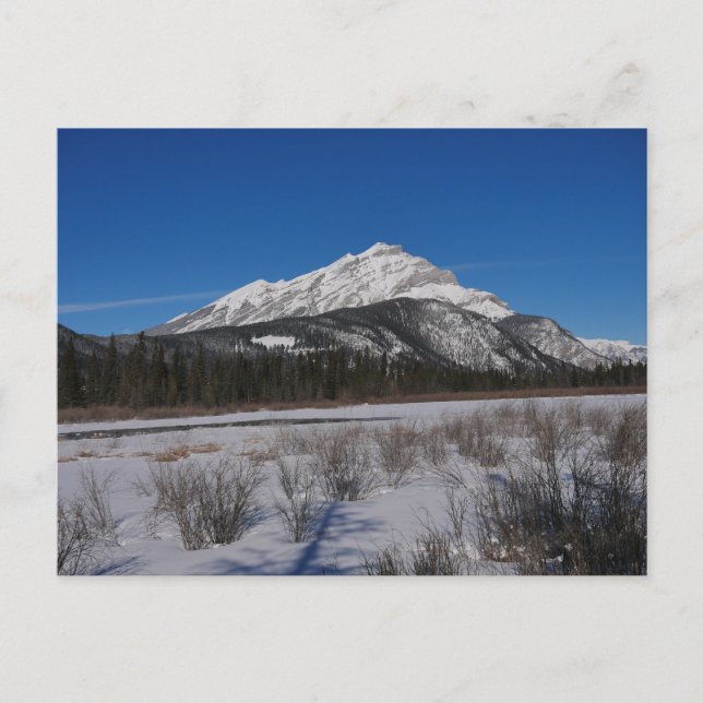 Cascade Mountain Kanada Postkarte (Vorderseite)