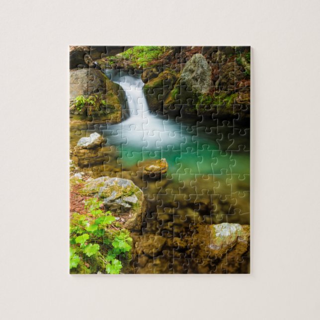 Cascade on Hare Creek, Kalifornien Puzzle (Vertikal)