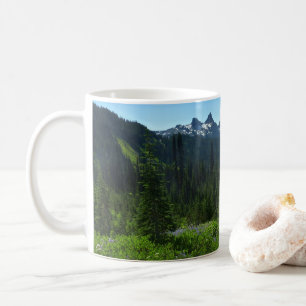 Cascade Range vom Mount Rainier Nationalpark Kaffeetasse