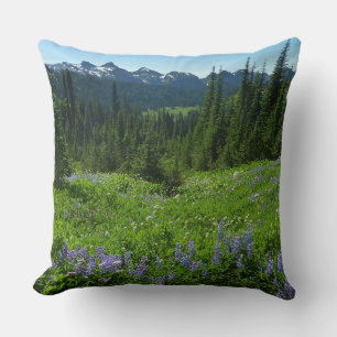 Cascade Range vom Mount Rainier Nationalpark Kissen