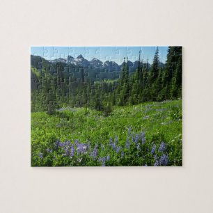 Cascade Range vom Mount Rainier Nationalpark Puzzle