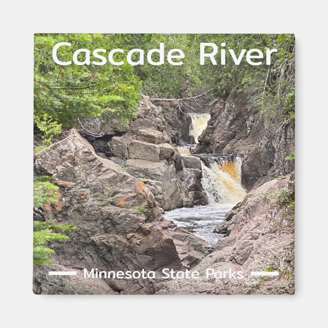 Cascade River Staat Park Magnet (Vorne)
