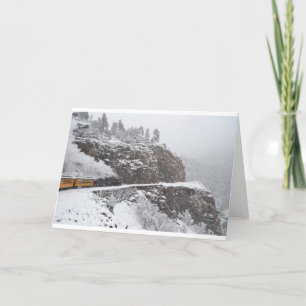 Cascade Schlucht Feiertagskarte