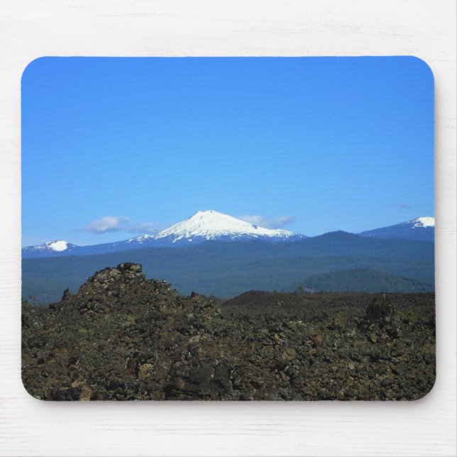Cascades & Lava Rocks, Oregon Mousepad (Vorne)