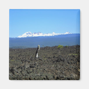 Cascades und Lava Rocks, Oregon Magnet