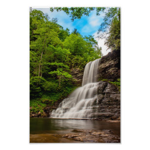Cascades Wasserfall in Virginia Fotodruck