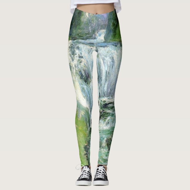 Cascades Waterfall (J.H. Twachtman) Leggings (Vorderseite)