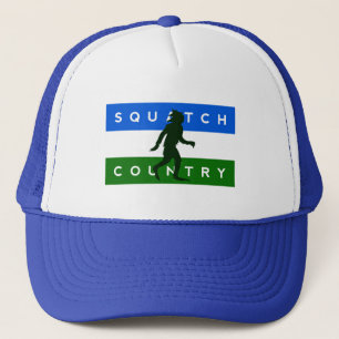 Cascadia "Squatch Land-" Hut Truckerkappe