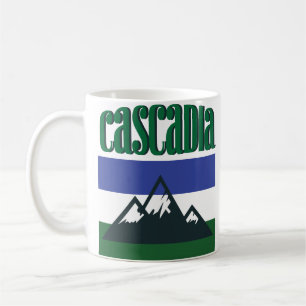 Cascadia Vintage Retro Doug Kaffee-Tasse Kaffeetasse