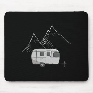 Cascadian Designs Damen Airstream Camping Anhänger Mousepad
