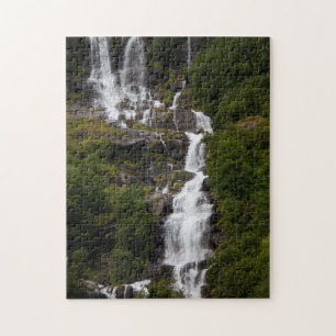 Cascading Volefossen Wasserfall Puzzle