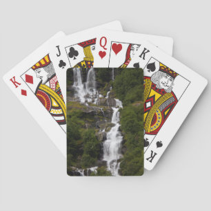 Cascading Volefossen Wasserfall Spielkarten