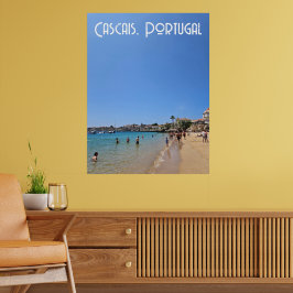 Cascais Beach, Portugal Poster