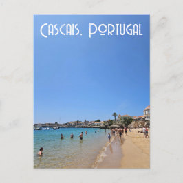Cascais Beach, Portugal Postkarte