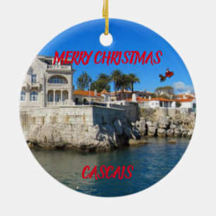 Cascais, Portugal Panoramaausstellung Keramik Ornament