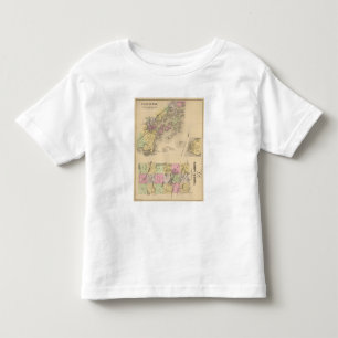Casco Bucht-Karte Kleinkind T-shirt