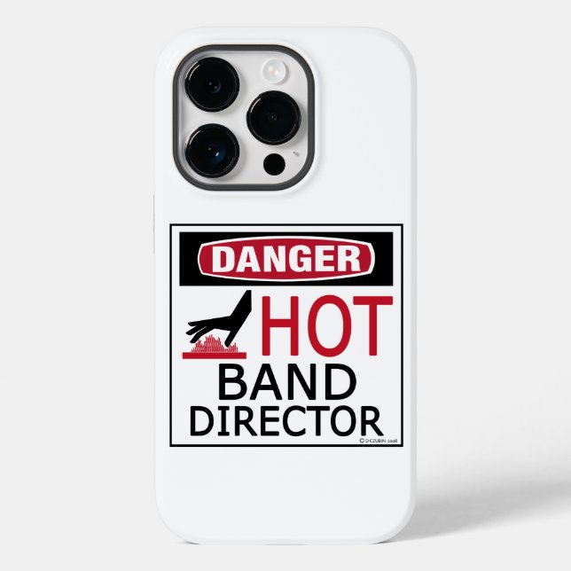 Case für das iPhone im Hot-Band-Director (Rückseite)