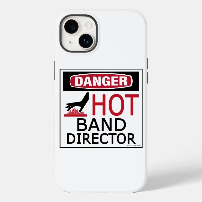 Case für das iPhone im Hot-Band-Director (Rückseite)