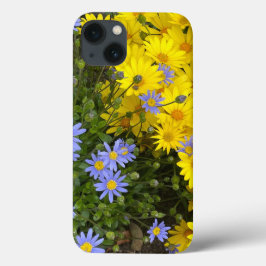 Case für lila und gelbe Daisies-Mate-Telefonate
