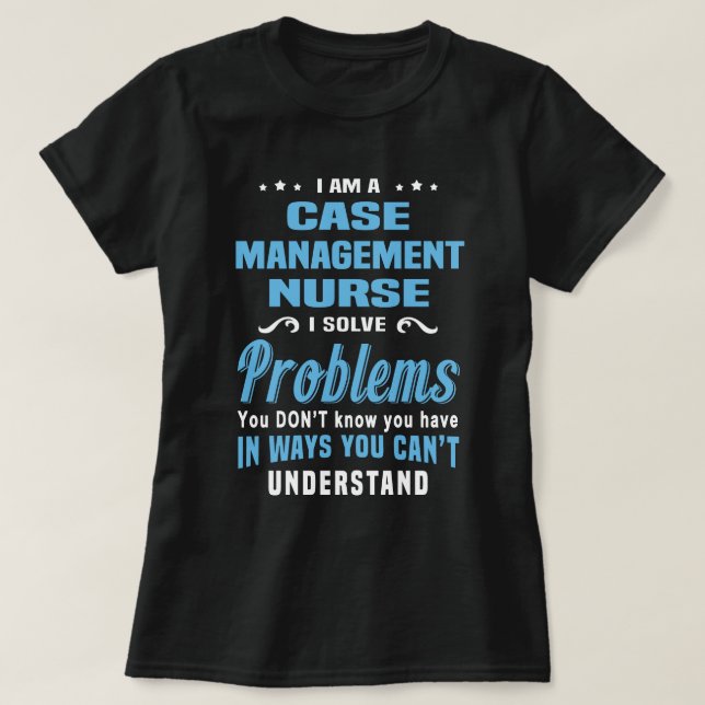Case Management Nurse T-Shirt (Design vorne)
