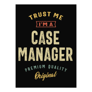 Case Manager Job Titel Männer Frauen Geschenk Fotodruck