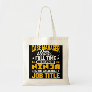 Case Manager Job Title - Funny Case Director CEO Tragetasche