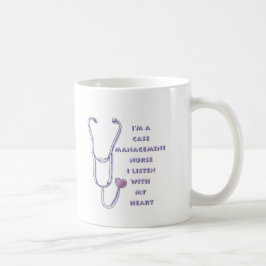 Case Manager Nurse Heart Kaffeetasse