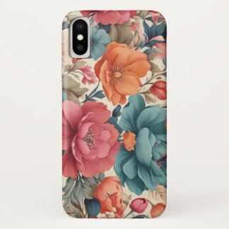 Case-Mate, Apple iPhone x, Florals Muster Case-Mate iPhone Hülle