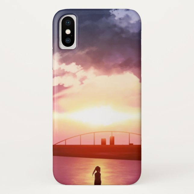 Case-Mate Barely There iPhone X Hülle (Rückseite)