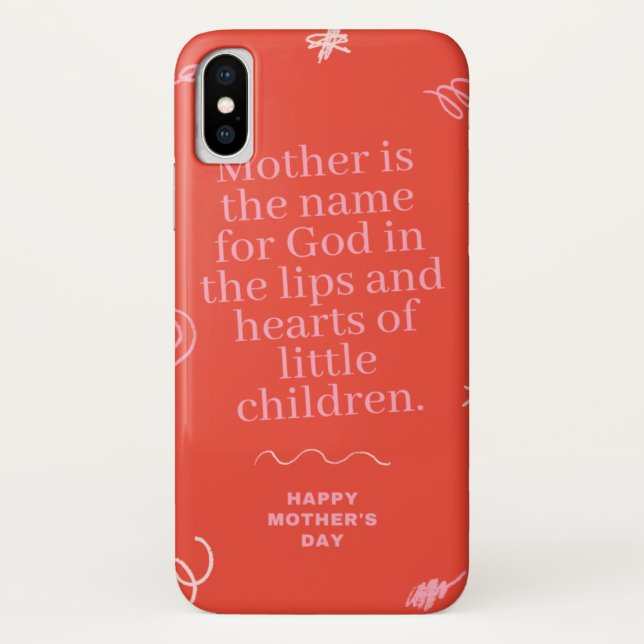 Case-Mate Barely There iPhone X Hülle (Rückseite)