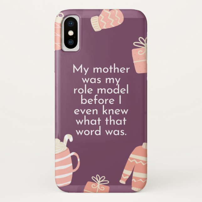 Case-Mate Barely There iPhone X Hülle (Rückseite)