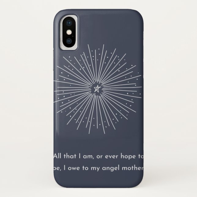 Case-Mate Barely There iPhone X Hülle (Rückseite)