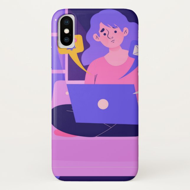 Case-Mate Barely There iPhone X Hülle (Rückseite)