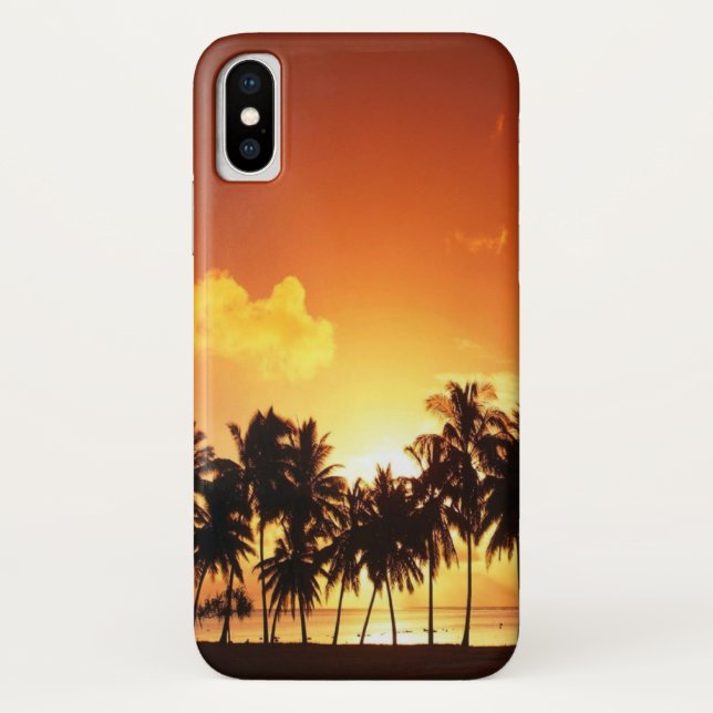 Case-Mate Barely There iPhone X Hülle (Rückseite)