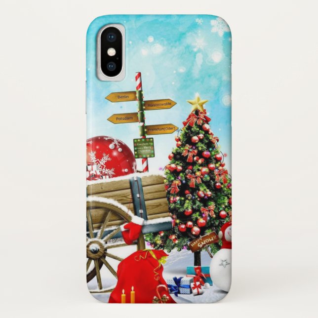 Case-Mate Barely There iPhone X Hülle (Rückseite)
